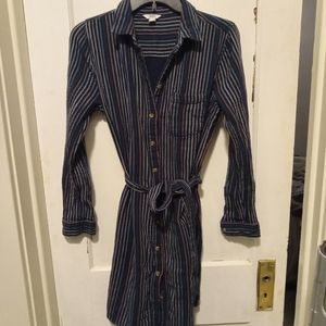 Sonoma Long-Sleeved Shirt Dress Size M